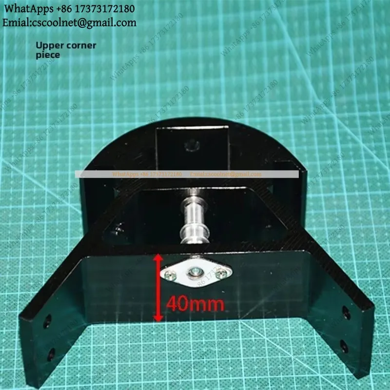 JS04 High-strength Base Accessories for Kossel 3030 Profile Corner Pieces Parallel Arm Metal Parts for Large 3D Printers