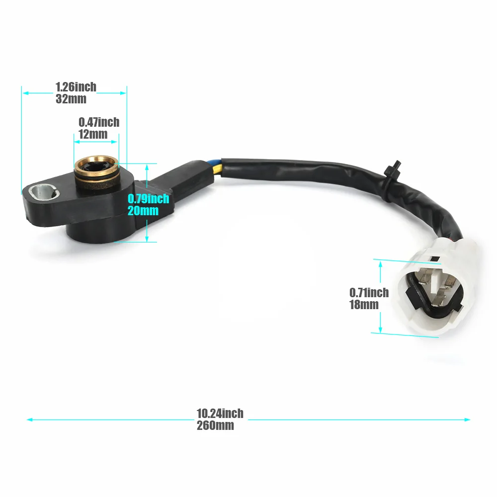 Original 1204715 2410342 ใหม่ทวนเข็มนาฬิกาเซนเซอร์ตําแหน่งคันเร่งสําหรับ Polaris Sportsman 800 Ranger Rzr 700 ซ่อม Tps