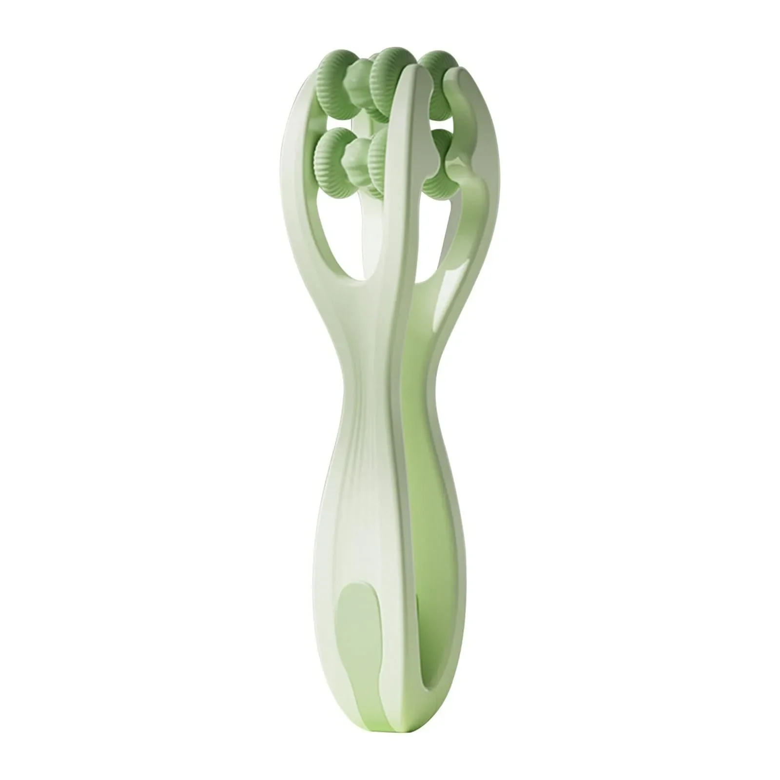 Massaggiatore per le dita Design a rulli a doppia fila Massaggiatore portatile per articolazioni delle mani Massaggio dei punti di tazza Strumenti per il rilassamento muscolare del dragaggio dei meridiani