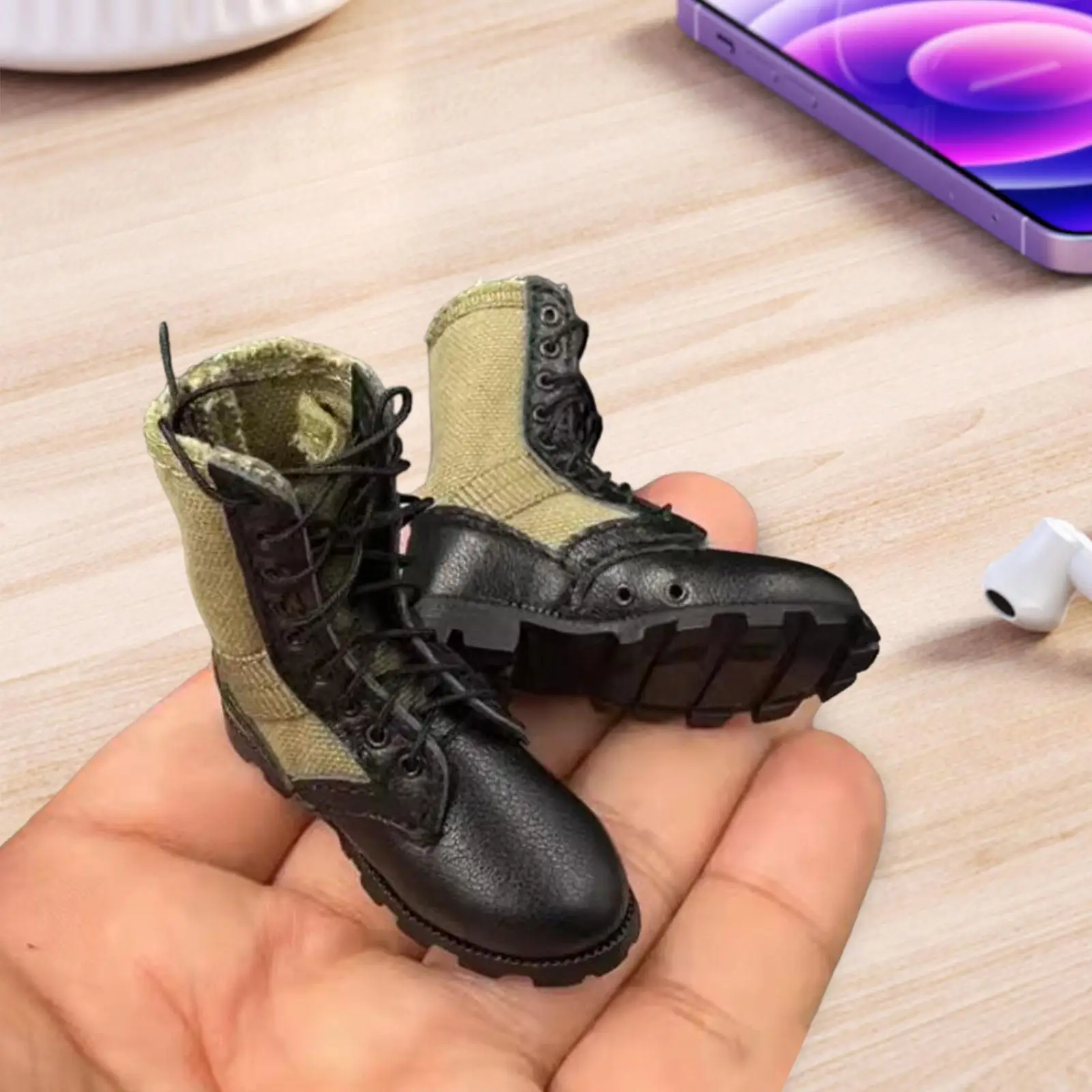 1/6 Scale Shoes Boots Sturdy Trendy Action Figure Shoes for 12