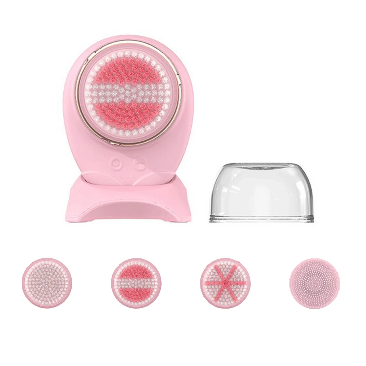 

Ultrasonic Facial Cleansing Brush for Deep Cleansing Exfoliating Blackhead Removing Cordless Charging 3 Modes Face Beauty Device