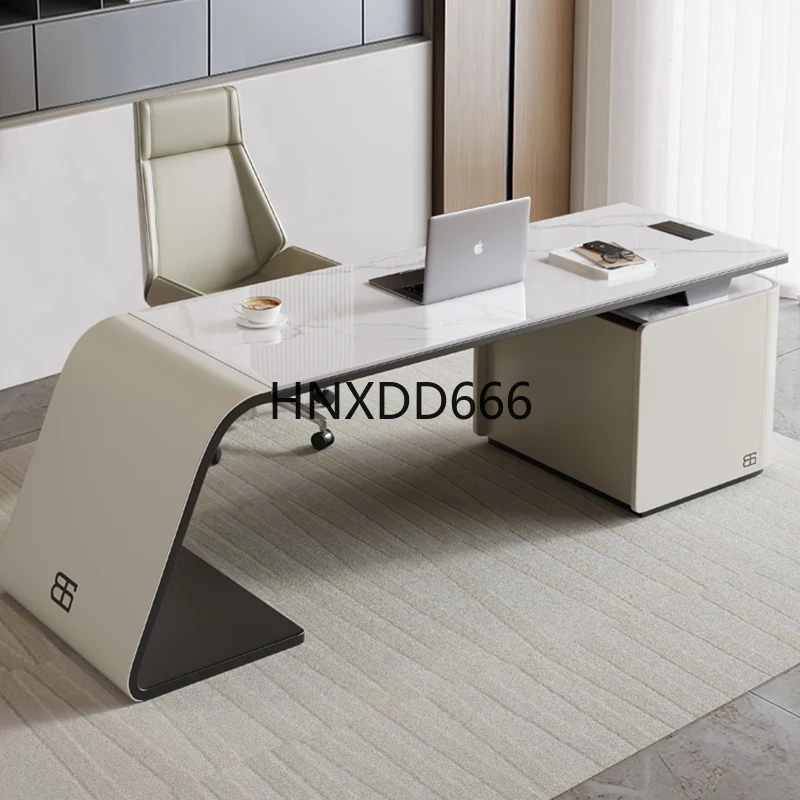 خزانة كتب مكتبية للكمبيوتر المنزلي مدمجة #3