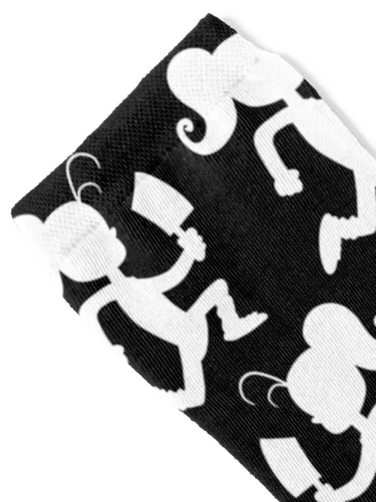 Insane Clown Luan Loud (White Sulhouette version) Socks football sport kawaii designer Socks Women's Men's