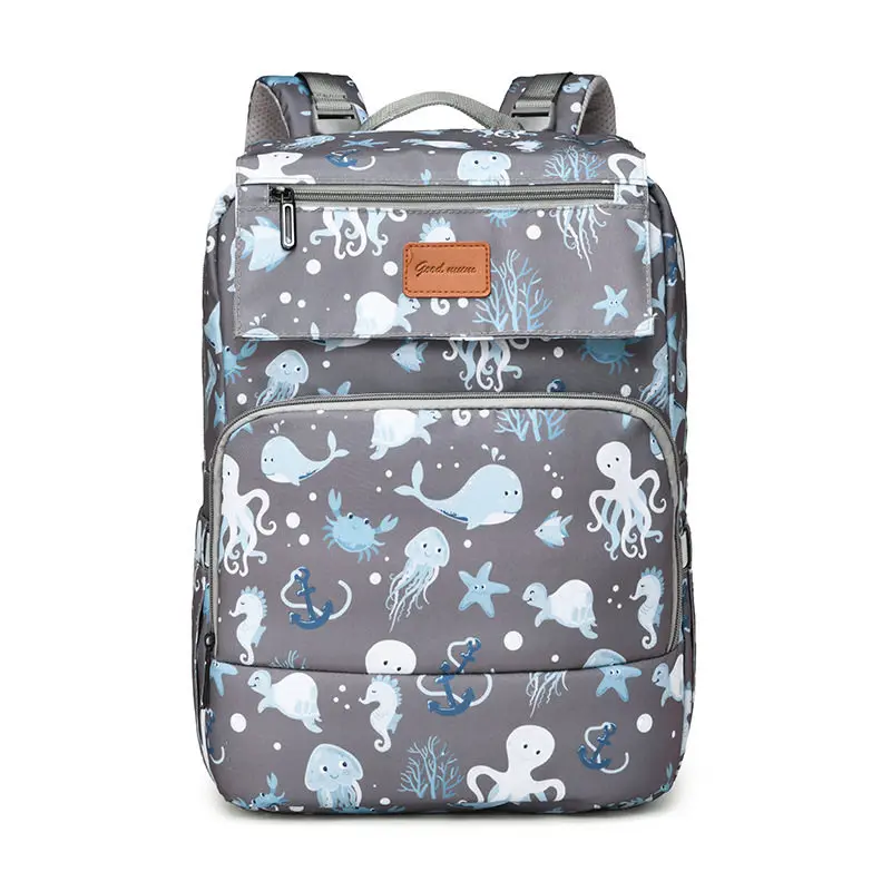 Large Capacity Multifunctional Diaper Maternity Bag With Mosquito Net Foldable Bed Mother Baby Crib Backpack For Travel