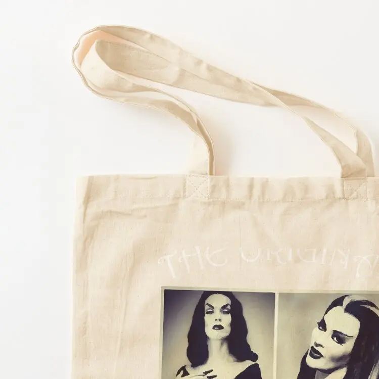 Vampira Morticia Adams Lily Munster Bride of Frankenstein Gothic Tote Bag sac pour femme shopping cart bags Gift bags