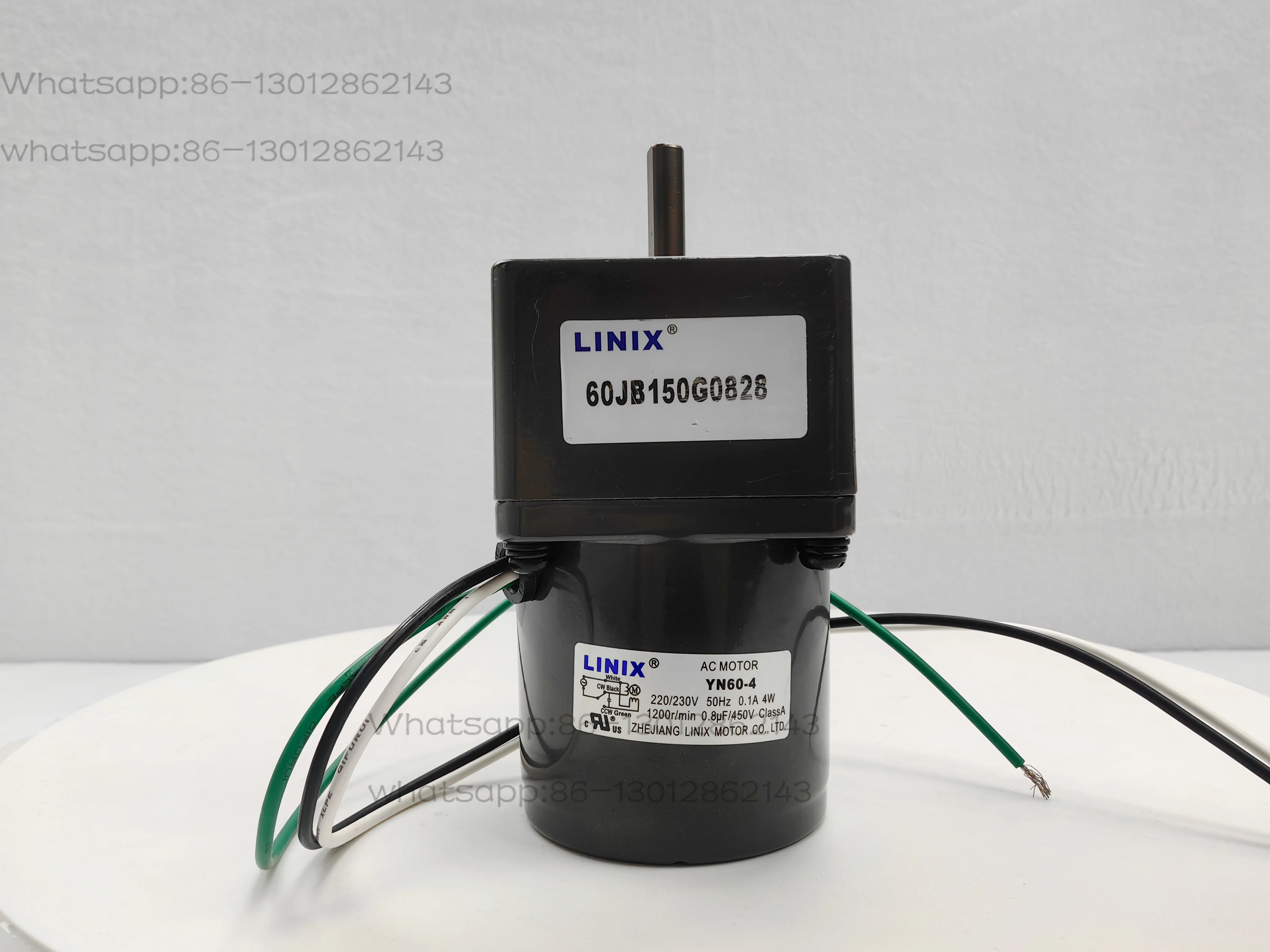 YN60-4 Single-Phase 220V 4W High Efficiency IE4 High Torque Flange Mount 3k-200k Gear Ratio 60*60mm Square AC Motor