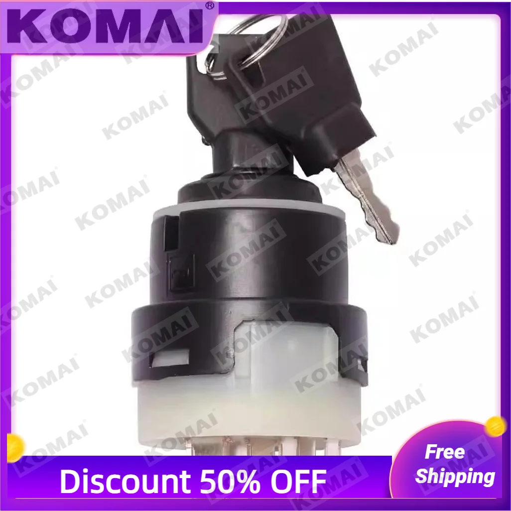 

Starter Switch Ignition Switch With Keys for JCB210 JCB230 JCB240 JCB370 Excavator Accessories