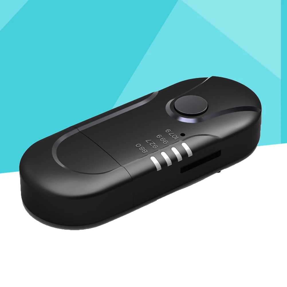 

Receiver Wireless Audio Adapter For Car Home Fm Usb Answer Call Function Mini Portable Headset Receiver