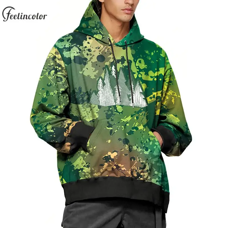 Oversized Hoodie Fashion Pullovers Unisex Sweatshirts for Men Pocketed Tracksuit Y2K Streetwear Autumn Male Clothes Sudadera