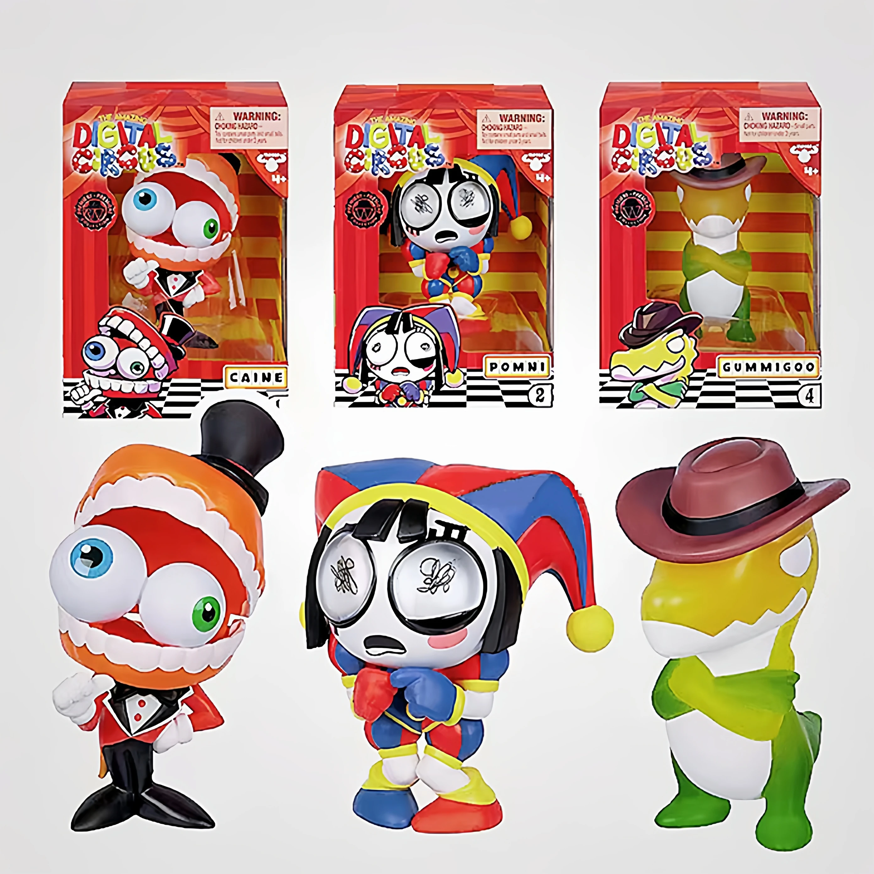 

Official The Amazing Digital Circus Character Plush & Figures - Moosetoys Collection