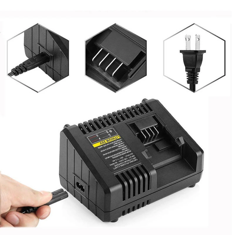 20V 3A Lithium Charger PCC690L/FMC609L/L2AFC for STANLEY FATMAX Power Tools