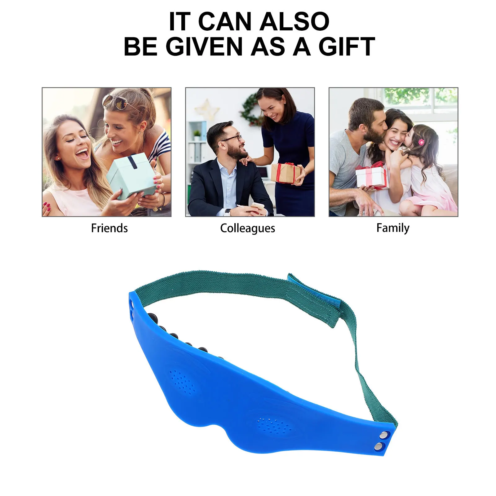 

1pc Silicone Mask Premium Pad Massaging Eye Mask For Physiotherapy Eye Care Tool Refreshed Feeling After Long Work