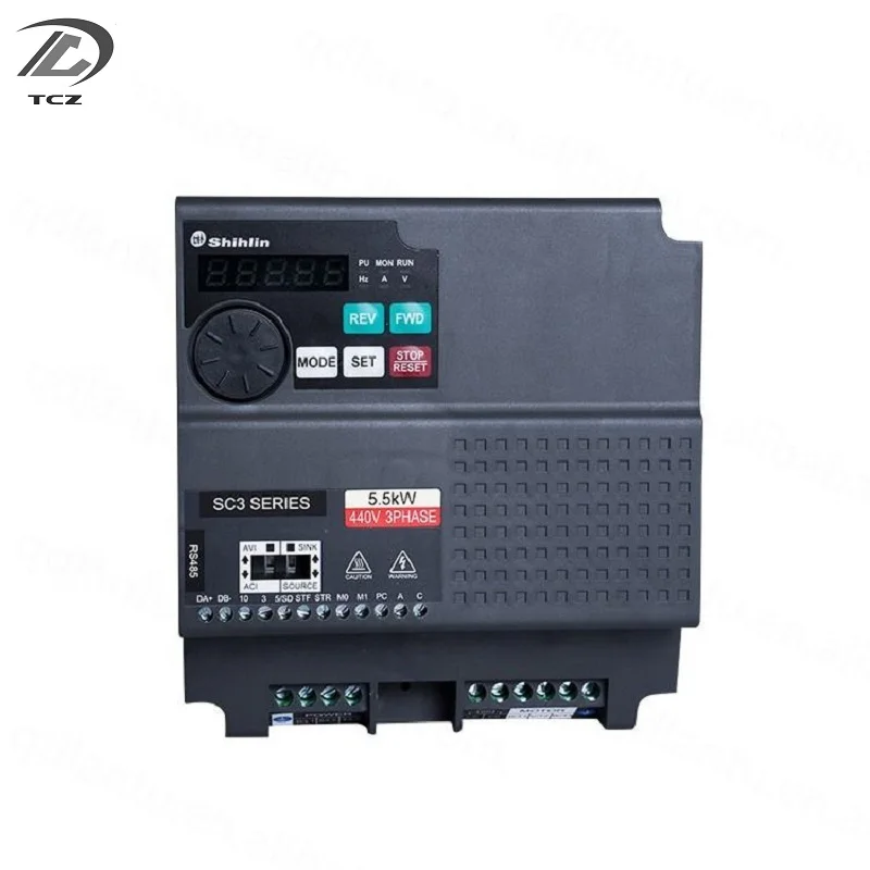 

SC3-043-1.5K 1.5KW 440V Shihlin AC Motor Drive Inverters Compact Vector Control Converter