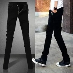 Wholesale 2020 Indoor Casual Denim students Cowboy black Skinny jeans men cowboy teenagers pencil pants men