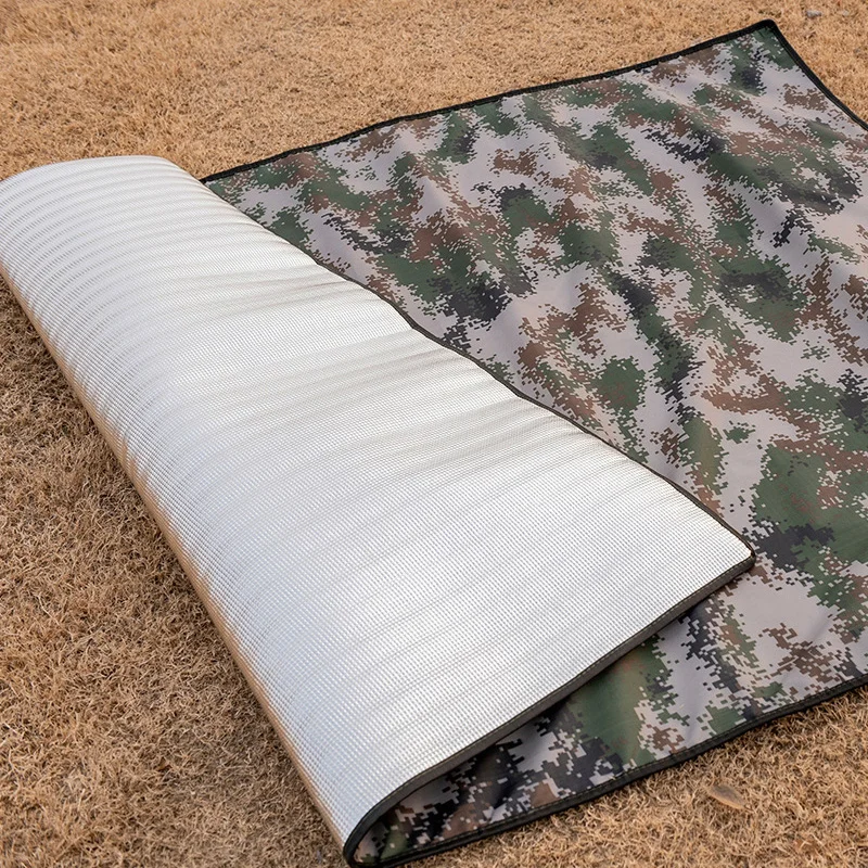 New 1.5x2m Camping Mat Outdoor Picnic Breathable Cushion Camouflage Beach Blanket Folding Set