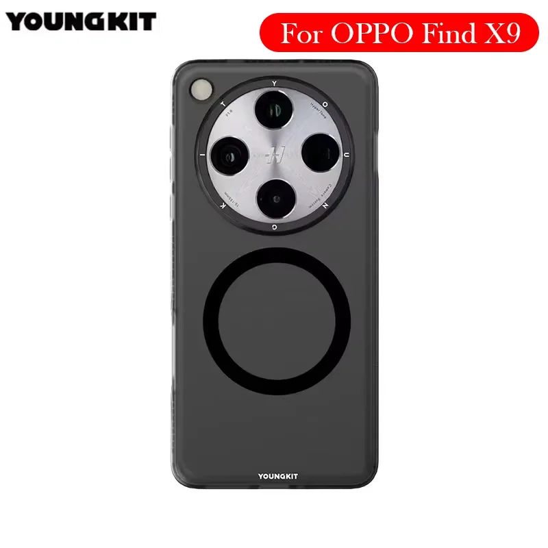 حافظة YOUNGKIT لهاتف OPPO Find X9 Airbag غطاء خلفي لهاتف OPPO FIND X9