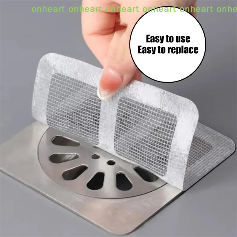 

[C]Sink Drain Strainer, Sash Repair Stickers Disposable Floor Drain Sticker, Disposable Hair Drain Stickers