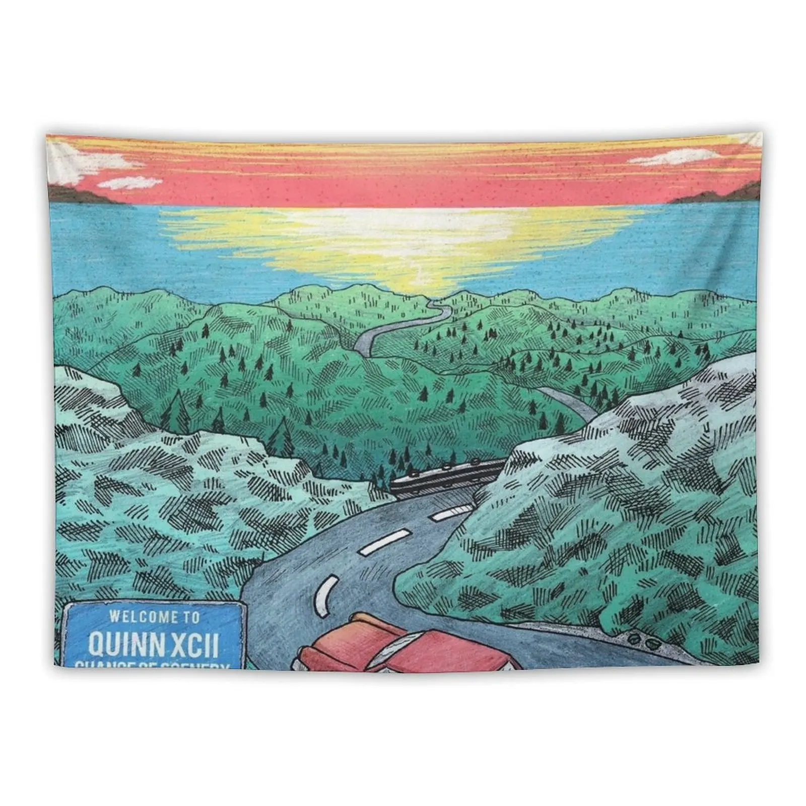 

ALBUM QUINN XCII Tapestry Wallpapers Home Decor Decorative Wall Aesthetic Room Decor Korean Tapestry