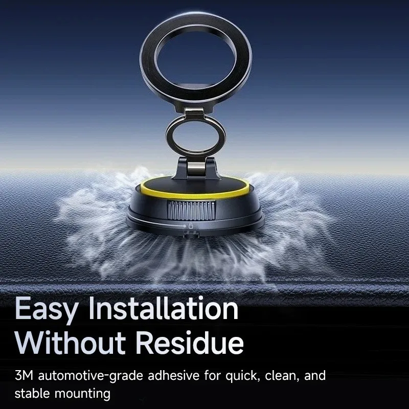 Vakuum-Autotelefonhalterung für Mag-Safe 360 °    Rotation Stärkste magnetische Telefonhalterung für Auto/für iPhone 17 Pro Max Android-Telefone