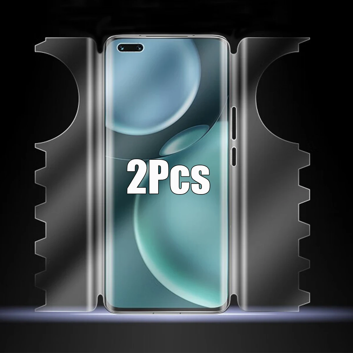 2pcs 360° Full Body Cover Screen Protector For Huawei P50 P60 P30 P40 Mate 50 40 30 Honor 90 70 Magic 4 5 Pro Soft Hydrogel Film