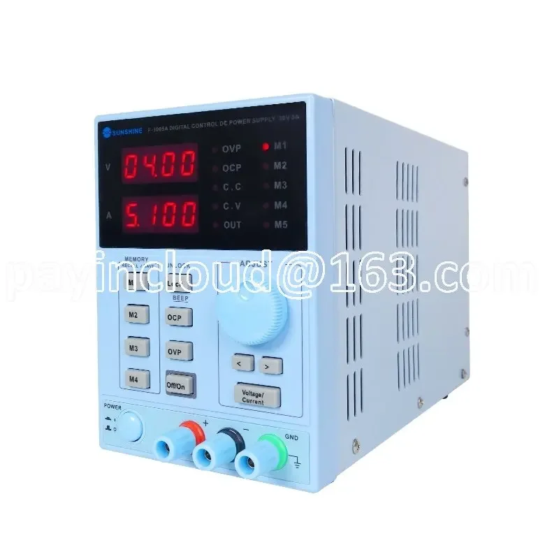 For P-3005A 30V 5A LED Digital Lab Bench Power Source Stabilized Supply NC Programmable DC