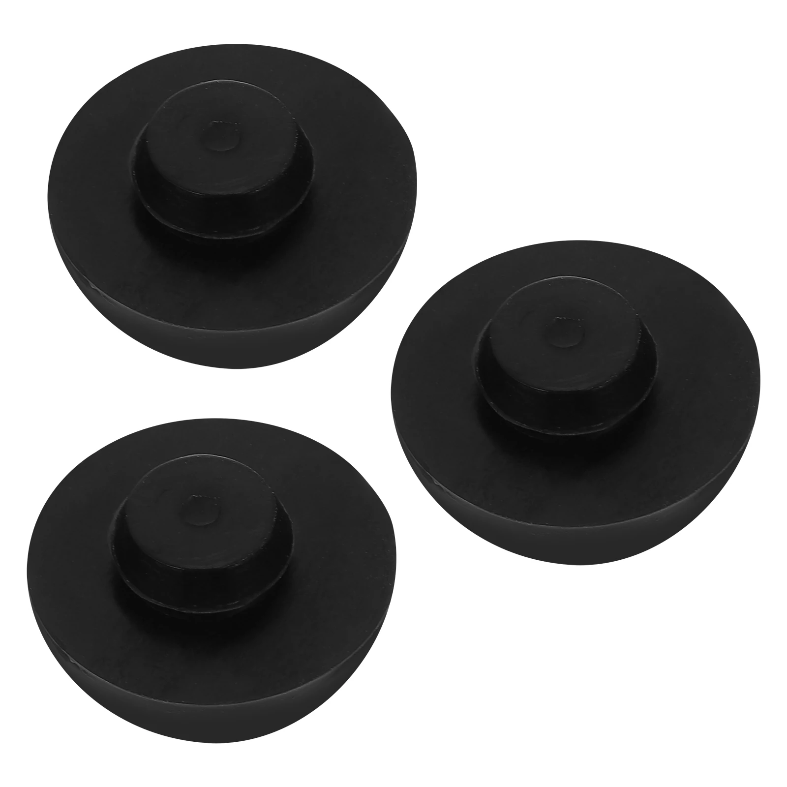 

3 Pcs Non-slip Mat Drum Accessories Foot Pads Percussion Instrument Mini Support Leg