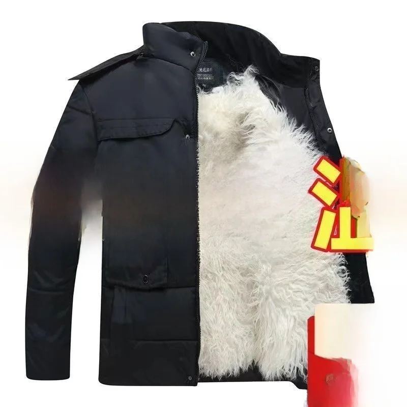 

Мужское зимнее теплое хлопковое пальто Jaet andpa Dad Sle с капюшоном, повседневная длина, обычный хлопок, 00% шелк с наполнителем