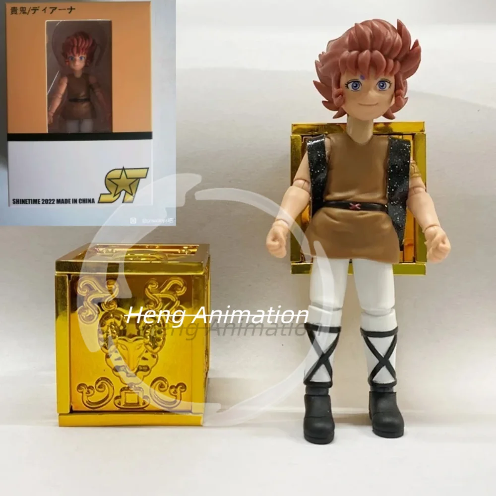 

In Stock ST/ShineTime Saint Seiya Myth Cloth EX Aries Mu KiKi Gold Knights of The Zodiac PVC Action Figure Model