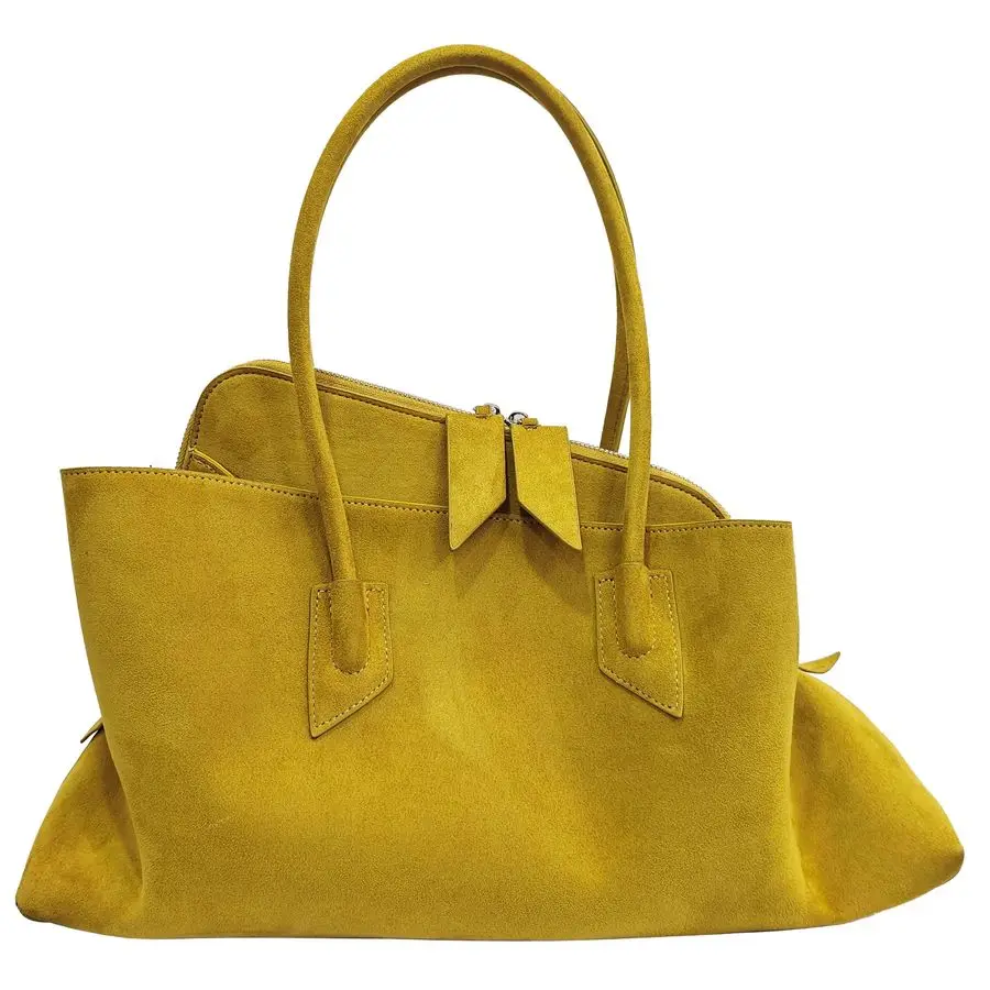 

Edge Suede Large Tote for Women Suede Hobo Bags Retro Shoulder Handbags Purses for Work Travel