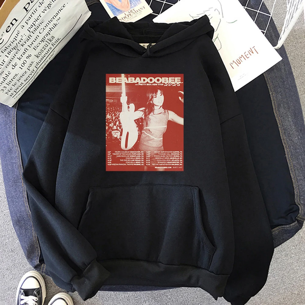 Take A Bite Song Hoodie Beabadoobee 2026 Tour Damen Herren Hoodies Herbst Winter Kleidung Mode Lässiger Pullover Harajuku Unisex – Detail 19