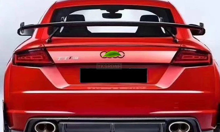 R8 GT Style Carbon Fiber Auto Car Rear Trunk Spoiler Wing for Audi R8 GT Wing 2017 2018 2019 2020