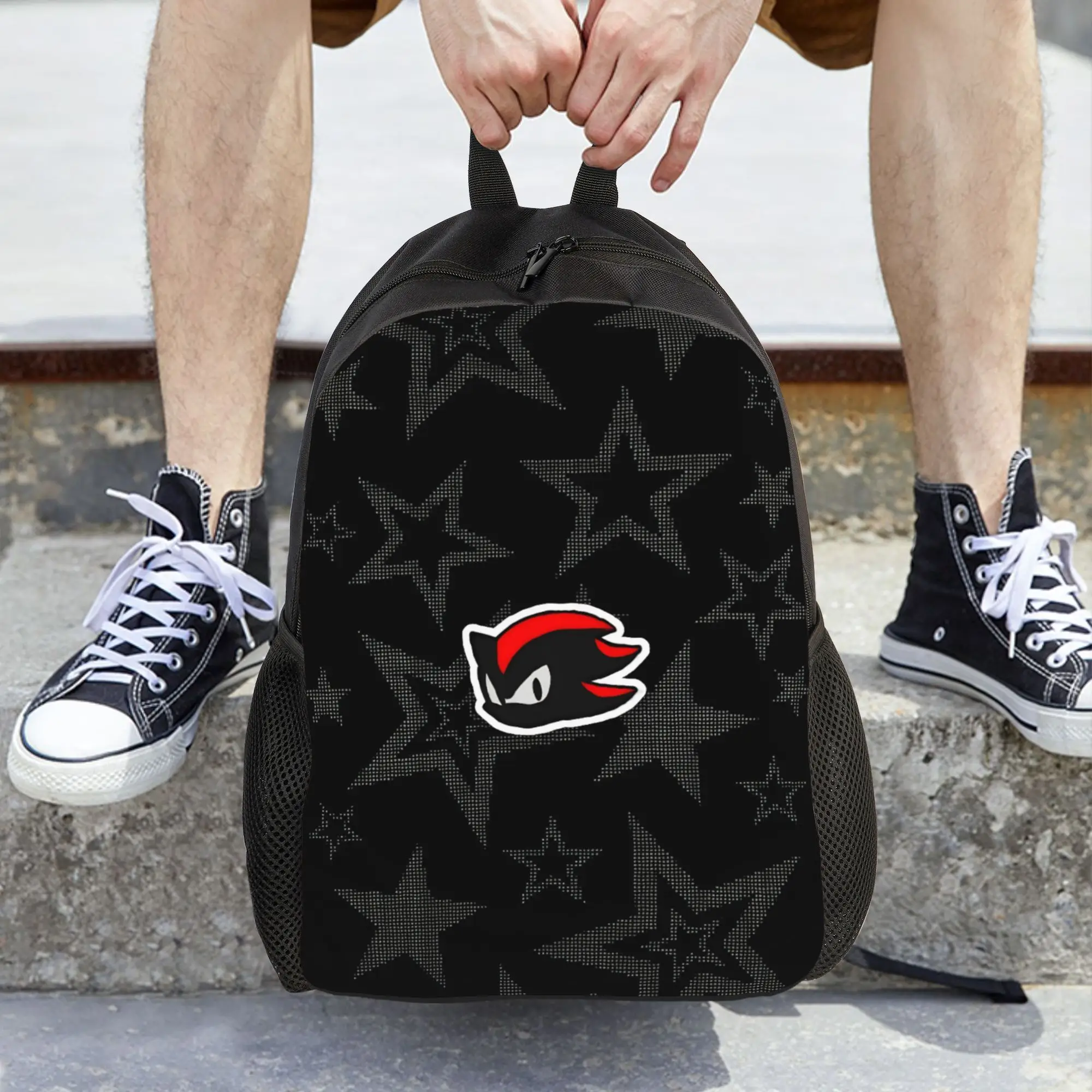 S-Shadow The Hedgehogs  Women Backpack Casual Children School Bag   Laptop Backpack Boys Girls Travel Rucksack