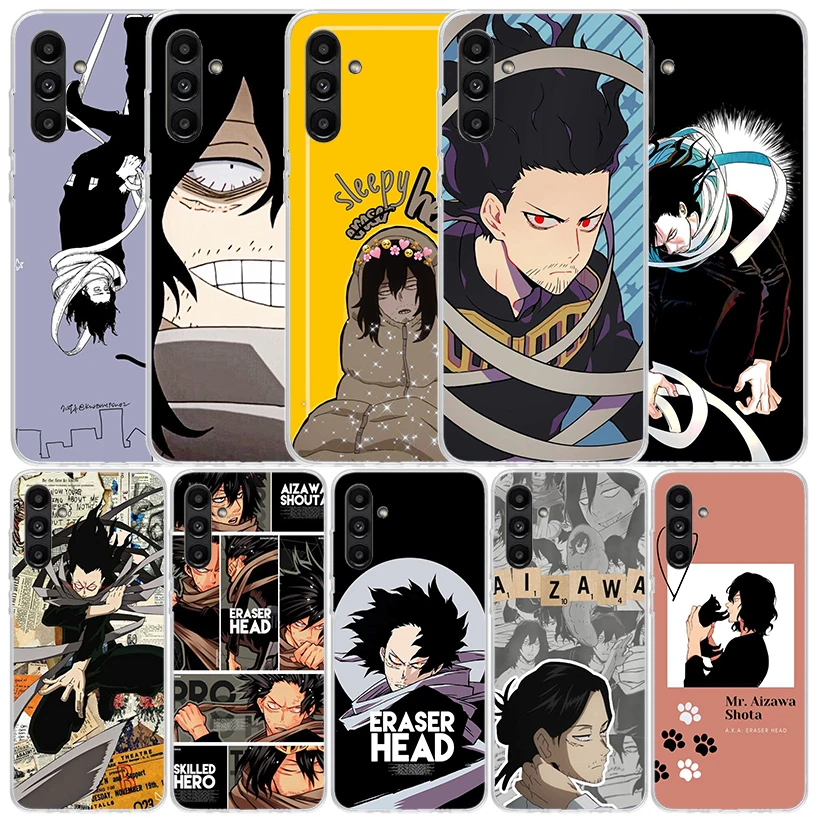 My Hero Aizawa Shouta Phone Case For Samsung Galaxy A15 A14 A13 A12 A55 A54 A53 A52 A35 A34 A33 A32 A25 A24 A23 A22 A04S A03S A0