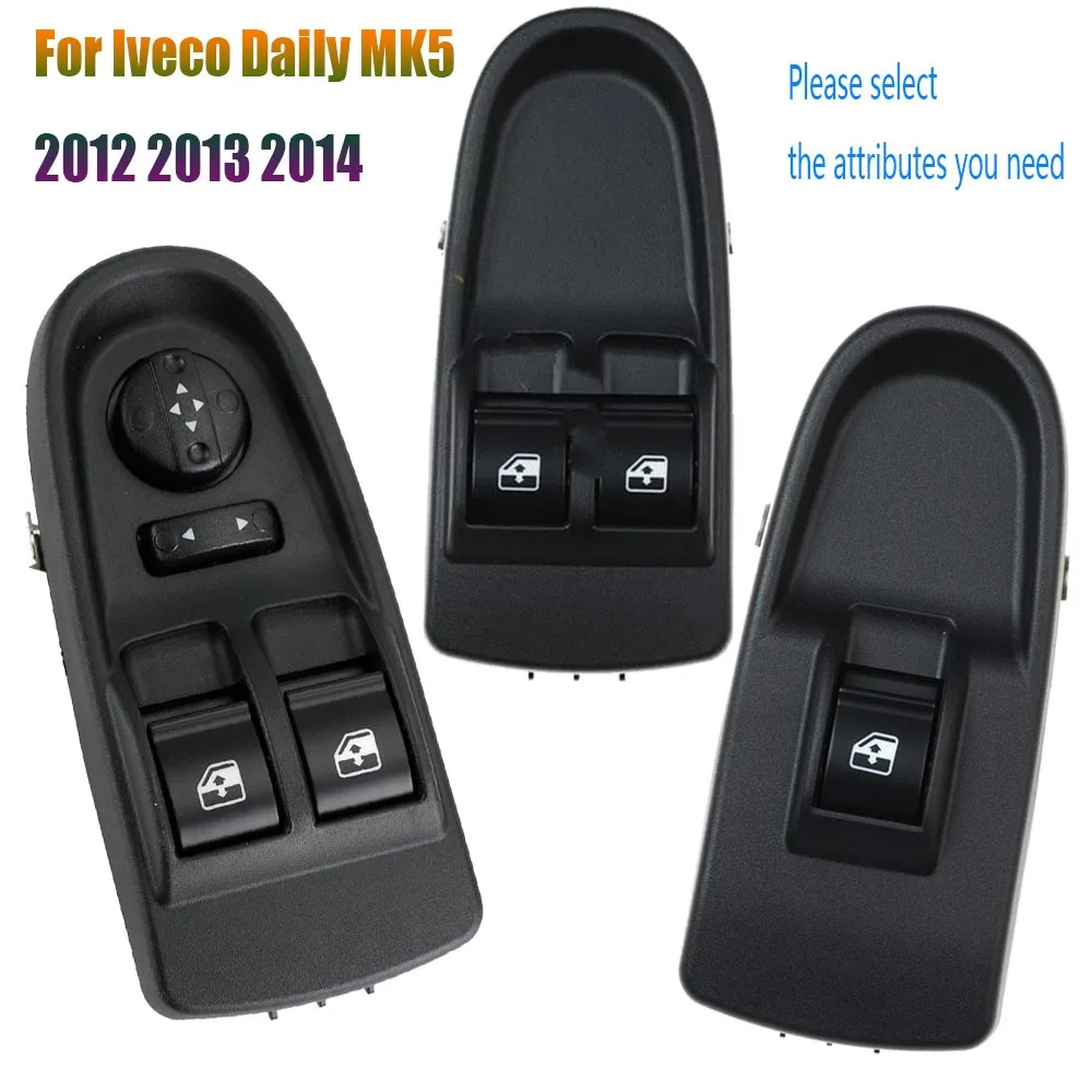 Para Iveco Daily MK5 2012 2013 2014 interruptor de Control de ventanilla principal de energía eléctrica botón regulador elevador de vidrio accesorios de coche