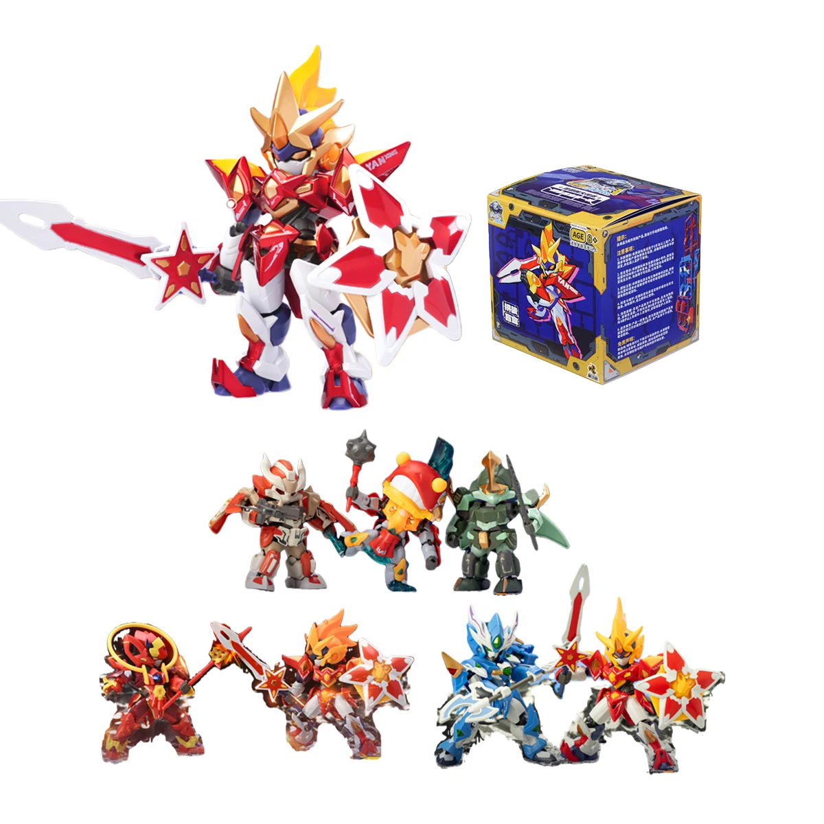 ハイプレイモーター アンクリア MNC-A ワールド Vol.1 シングルブラインドボックスフィギュア