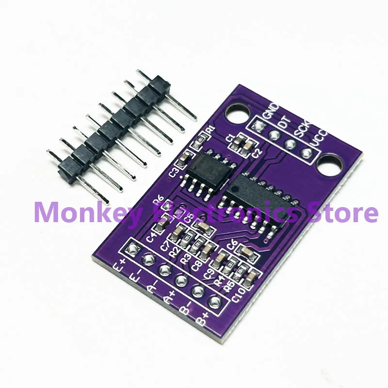 CS1238 24-bit ADC module board TL431 external reference chip dual-channel weighing sensing 24bit