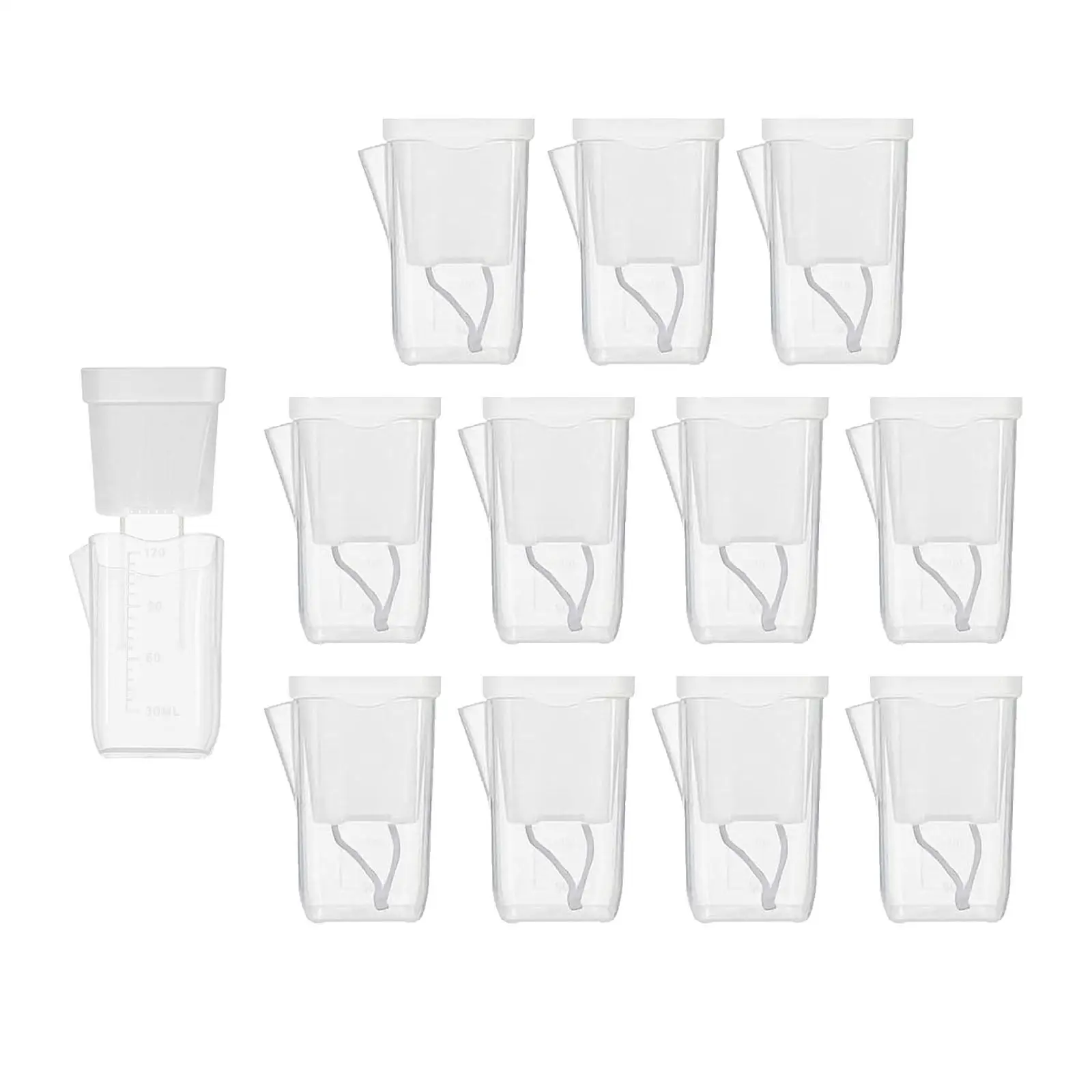 Fotografia 4: Vaso Transparente com Autoirrigação para Plantas Internas e Externas, Recipiente Retangular para Suculentas e Ervas