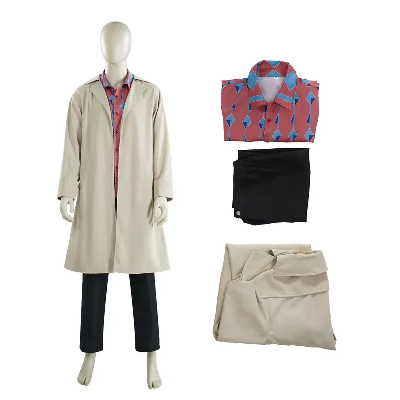 

Cosplay Anime Sakamoto Days Costume Nagumo Yoichi Cos Trench Shirt Pants Uniform Outfits Suit Party Role Play dl;1