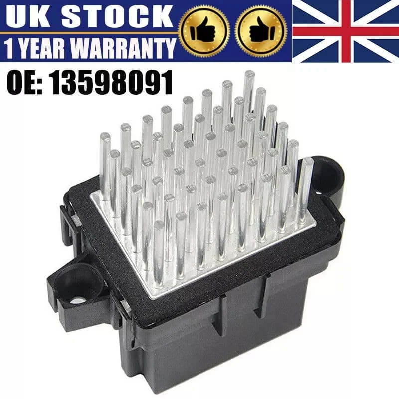 For Vauxhall Astra J Insignia Heater Blower Motor Fan Resistor Rheostat 13503201 13598091 84178783 Car Electronics Part