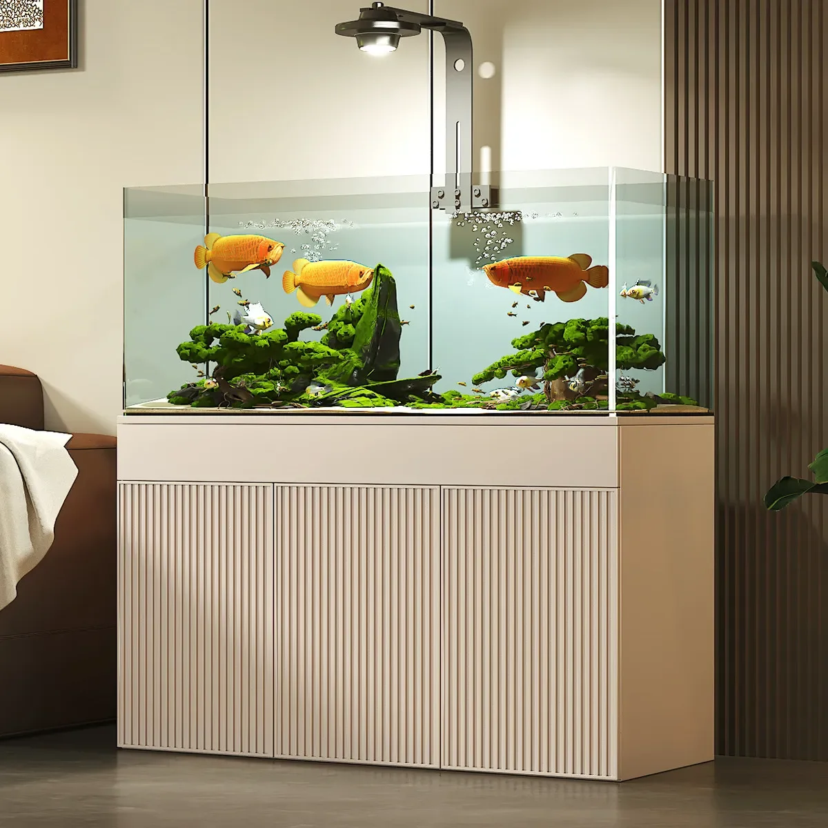 Aluminum alloy household living room fish tank bottom cabinet aquarium base fish tank cabinet