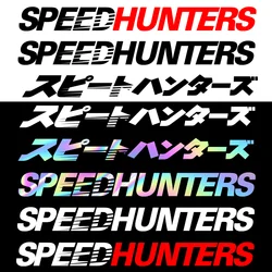 Car Sticker Japanese SPEEDHUNTERS Engine Hood & Bumper Front Windscreen Rear Windshield SPEED HUNTERS Auto Stickers Decals