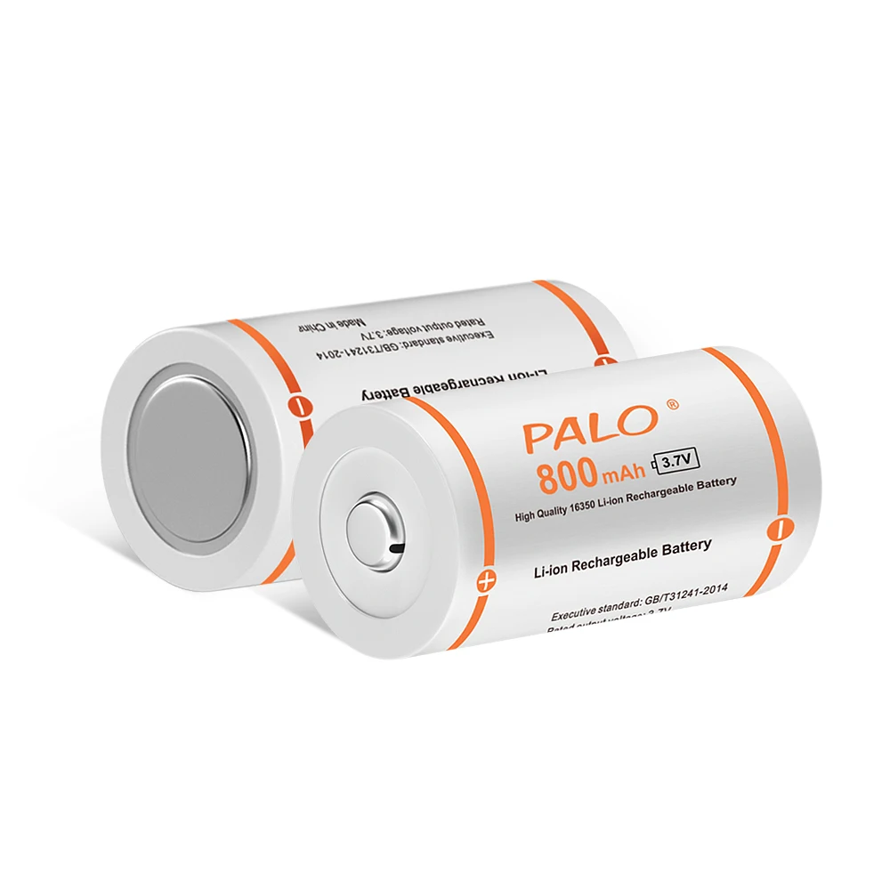 PALO 3.7V CR123A akumulator litowo-jonowy 800mAh RCR 123 16340 16350 akumulatory litowe do Arlo kamera ochrony L70 Flashligh