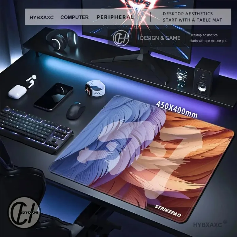 NEW Strikepad MST491 Gaming Mousepad Alluring Holographle Design Mouse Mat Rubber Deskmat Keyboard Mousepads Mause Mice
