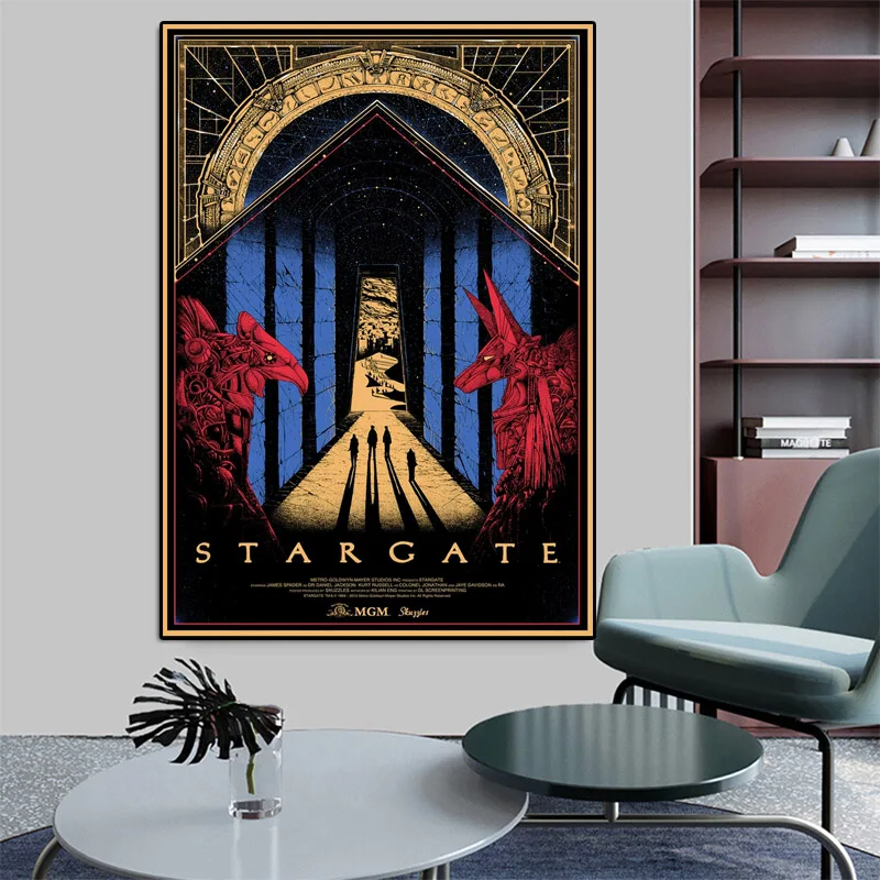 Star Trek Stargate Movie Poster Sci-Fi Universe Series Classic Wall Picture Alternative Wall Art Print Painting Home Decoration