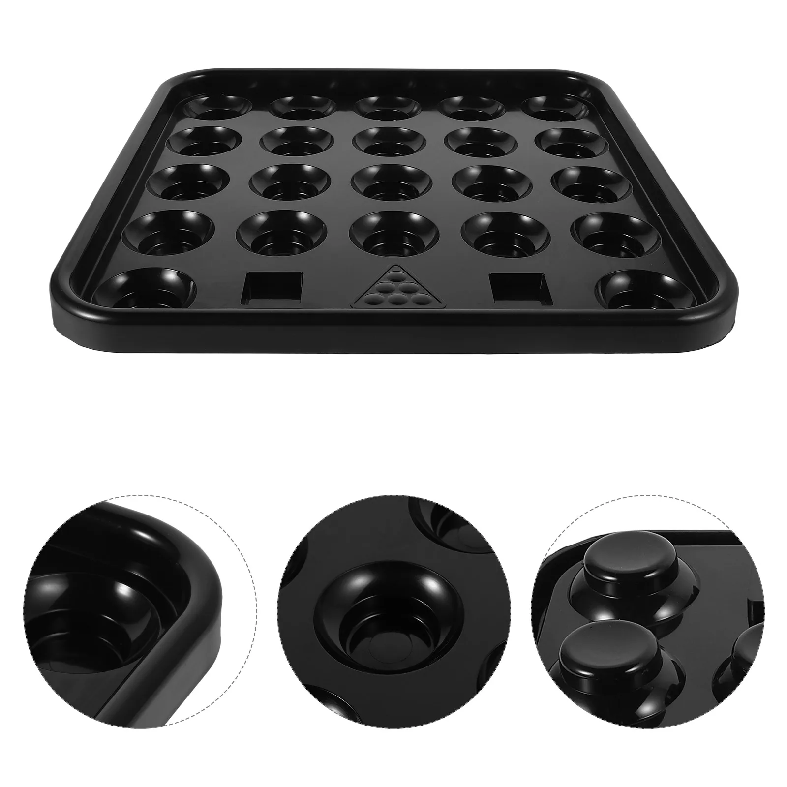 

Billiard Storage Tray Pool Table ganizer Case for Accessories Holder Plastic Multifunctional Portable Table Storage