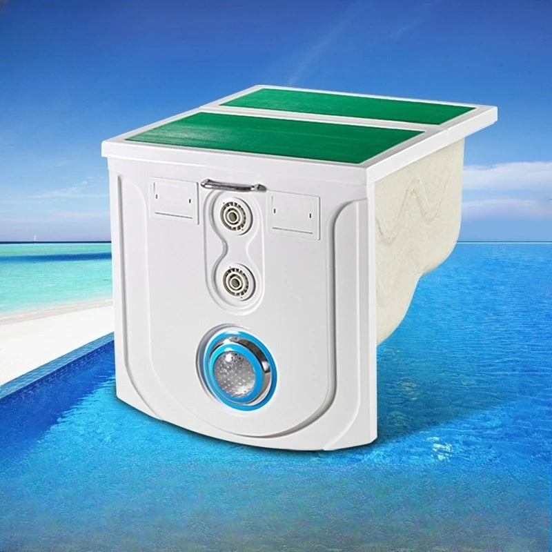 Integrated cycle timing disinfection control system equipment, medium and large swimming pool portable filtration equipment