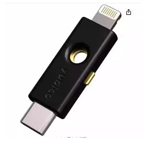 

Yubico - YubiKey 5Ci - Android/PC/iPhone USB-C - FIDO