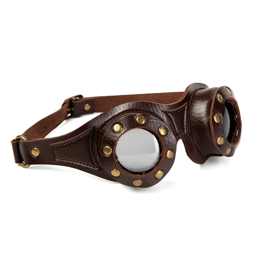

Steampunk Industrial Retro Goggles Gothic Style Glasses Outdoor Accessories cosplay