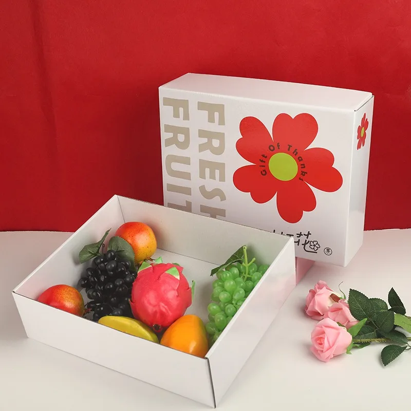 

15PCS Flower Pattern Gift Packaging Box Flower Fruits Candy Box Packaging Wedding Party Favor for Guest and Kids Gift Decor