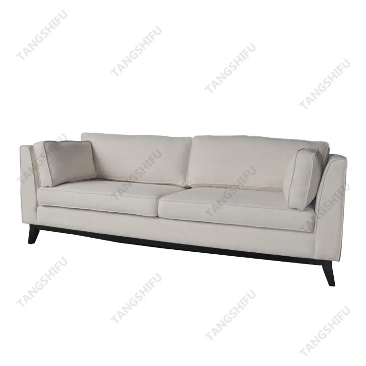 Home Furniture Upholstery 3 Seater Fabric Sofa